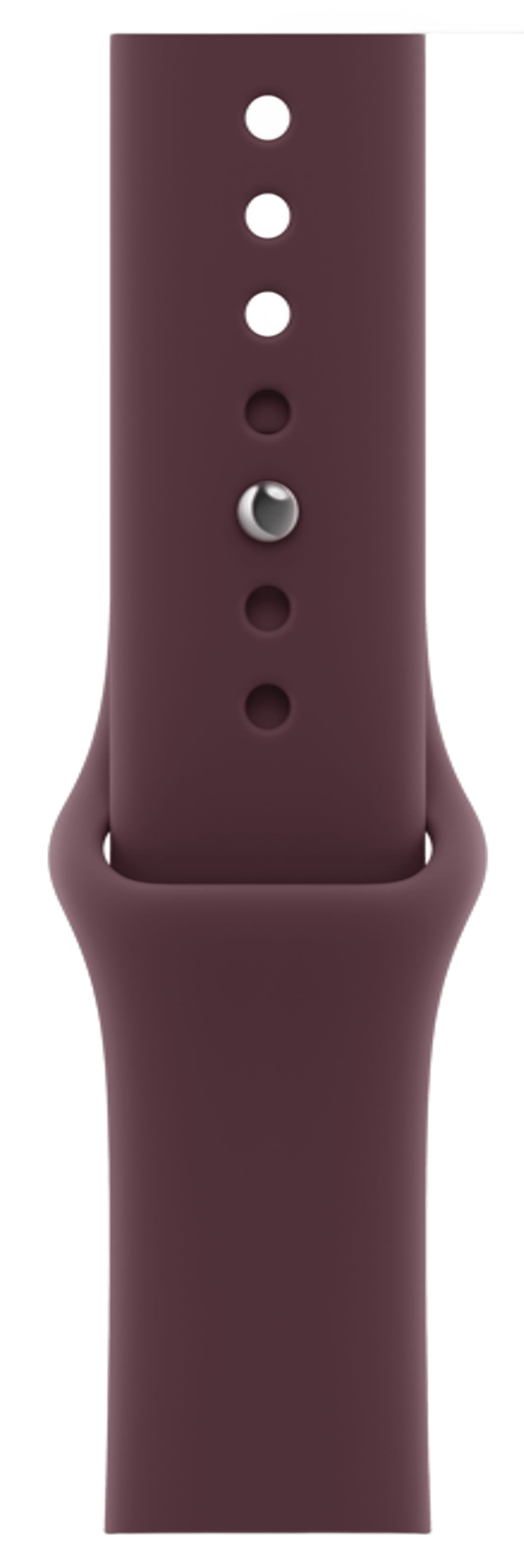 Apple Watch Series 12 46mm Space Gray Aluminum Case with Sport Band Burgundy