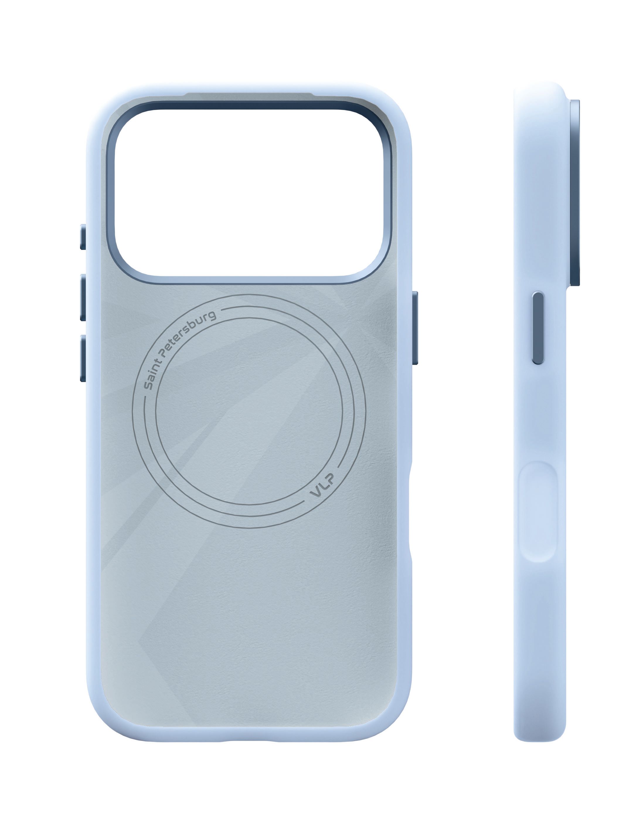 Чехол VLP Aster Pro Case с MagSafe для iPhone 17 Pro, голубой (1057175)