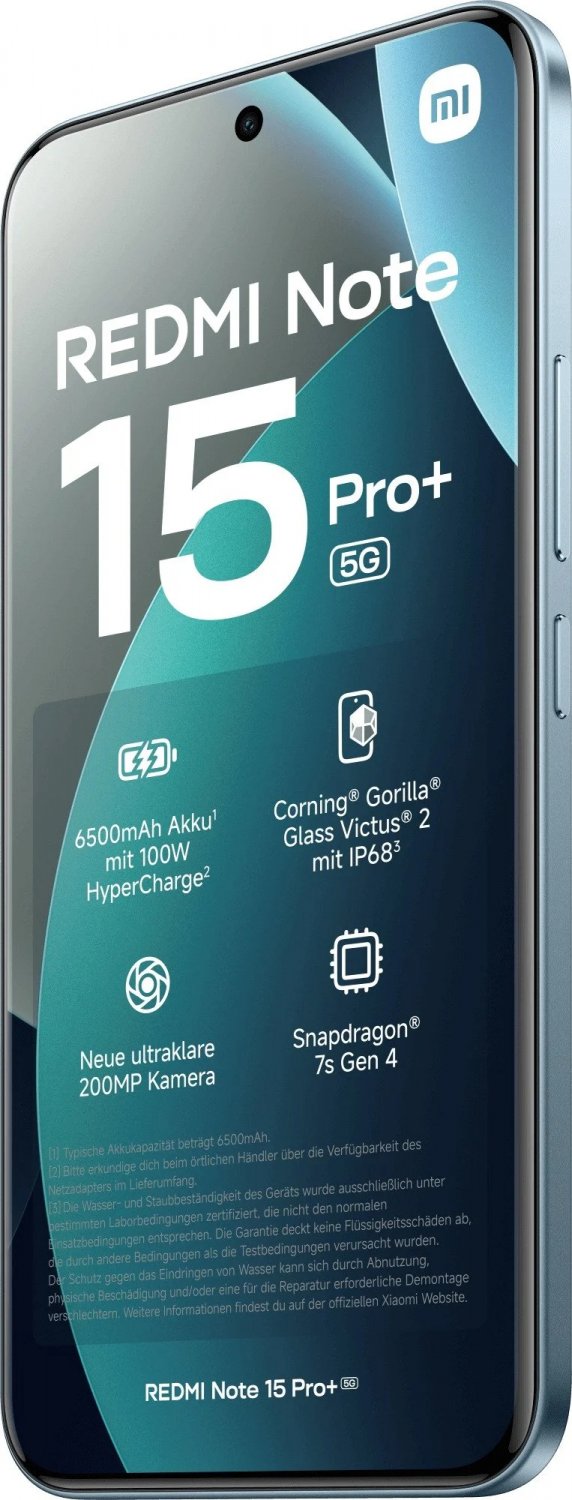 Redmi Note 15 Pro+ 5G 12/256ГБ, голубой