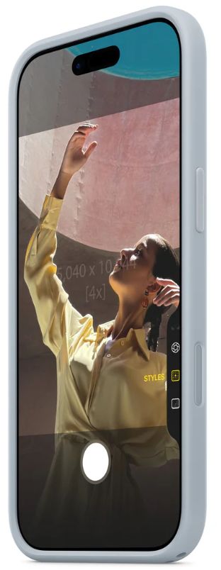 Apple Bumper для iPhone Air, голубой (Light Blue) MH024FE/A