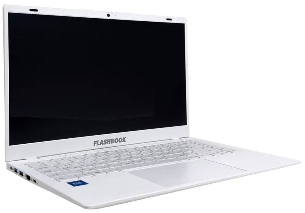 FlashBook 14.2" (Intel Processor N150, Intel UHD Graphics Xe) RAM 12 ГБ, SSD 512 ГБ, Windows 11 Home, белый