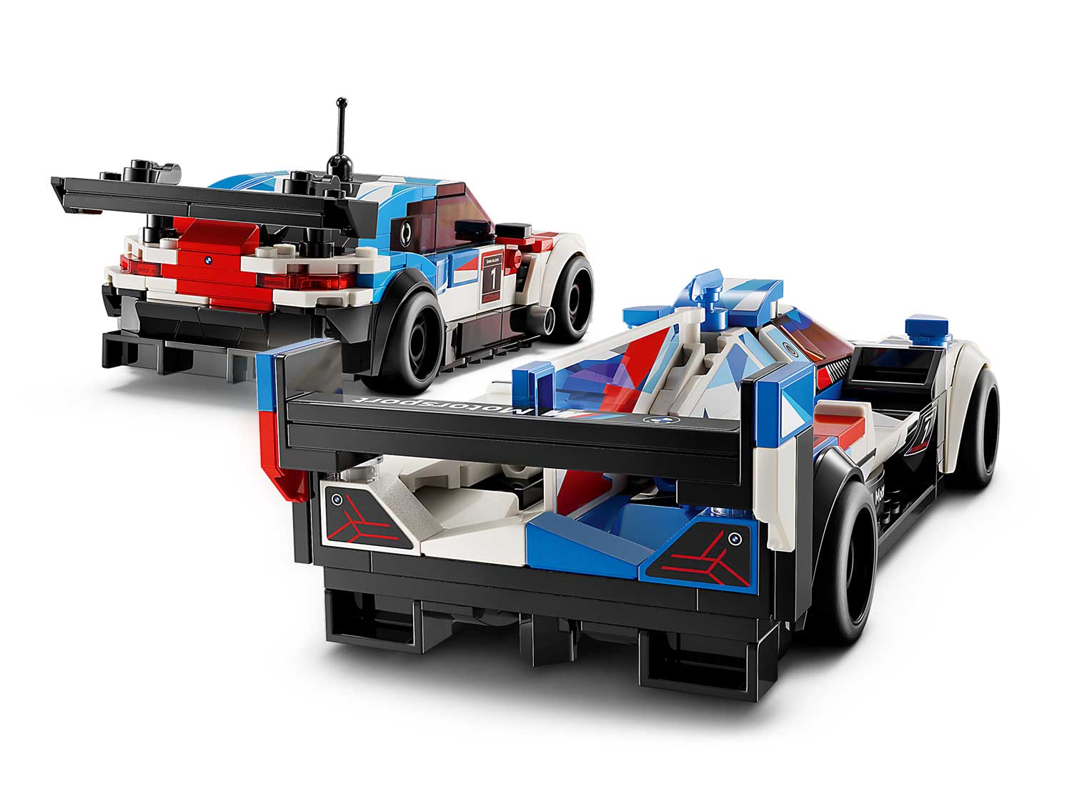 Конструктор LEGO Speed Champions 76922 Гоночные автомобили BMW M4 GT3 и BMW M Hybrid V8