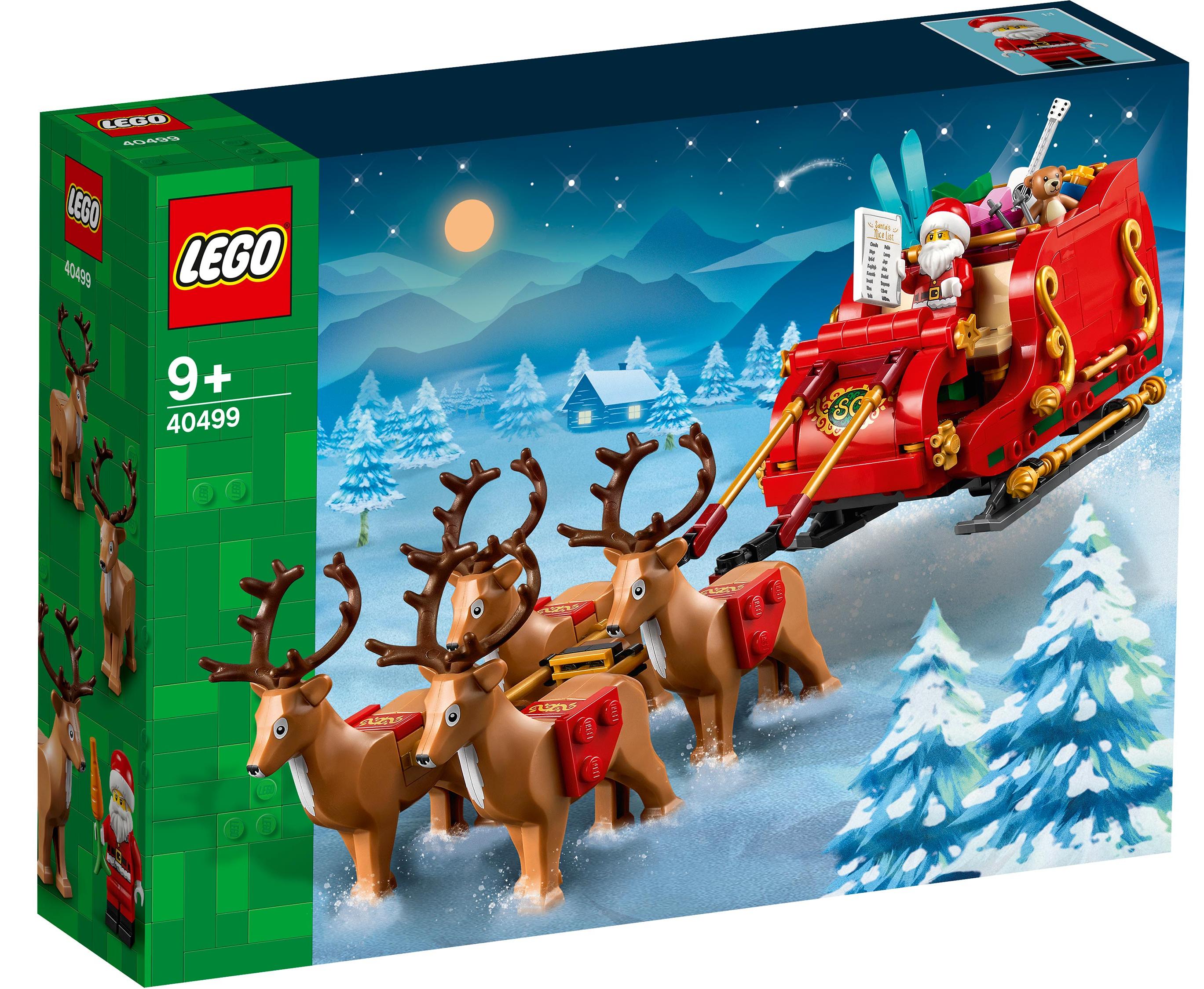 Конструктор LEGO 40499 Сувенирный набор Сани Деда Мороза