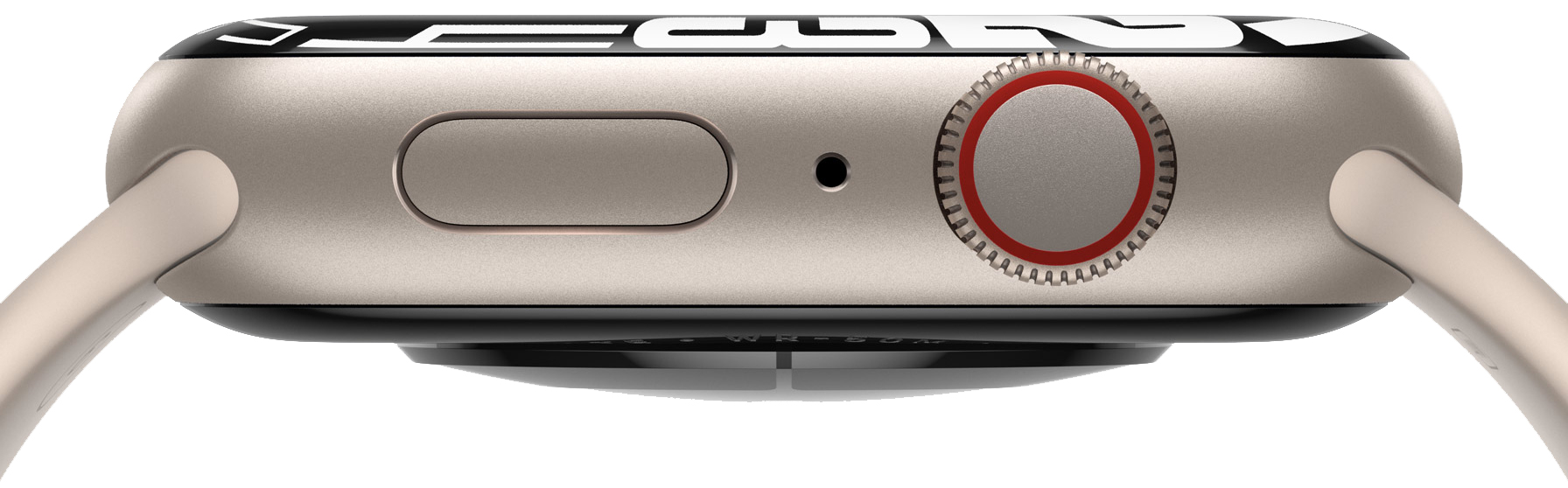 Apple Watch Series 7 45mm Aluminium with Sport Band (сияющая звезда)