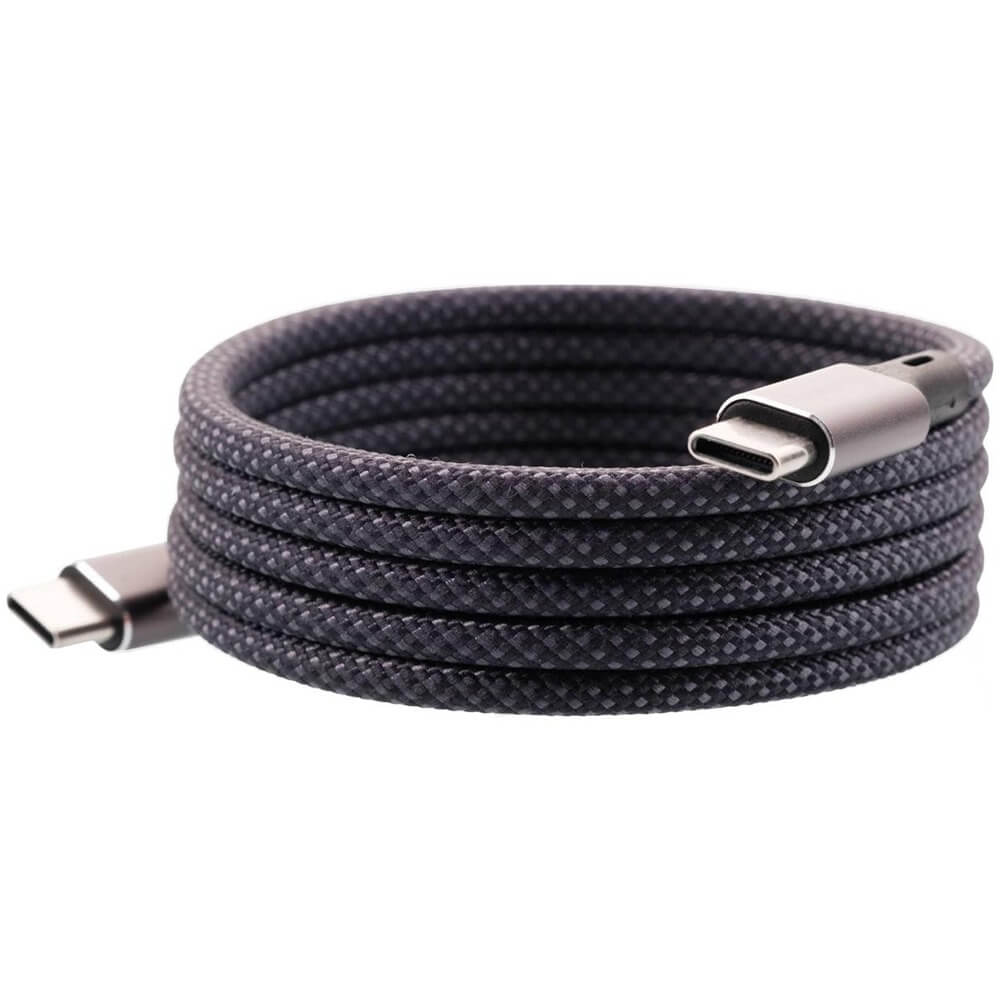 Кабель Magssory CBL001 60W USB-C, 1,2м, темно-серый