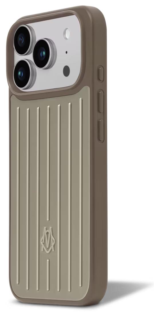 Чехол Rimowa Case для iPhone 18 Pro Max, титан