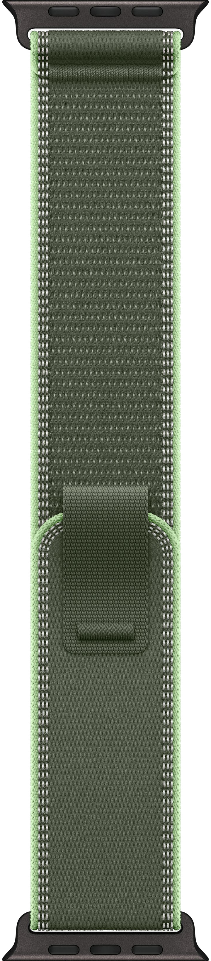 Apple Watch Ultra 3 (2025) 49mm Black Titanium Case with Green/Neon Trail Loop (M/L)