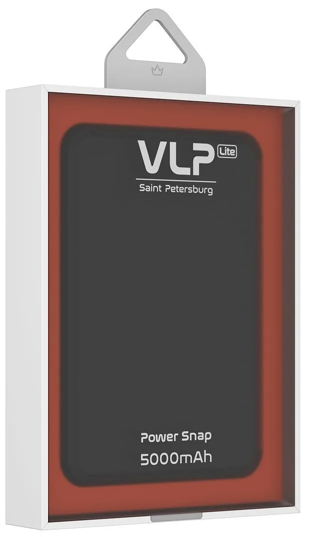 VLP LITE Power Snap 5000 mAh, 3A, MagSafe, USB-C, черный (2012003)