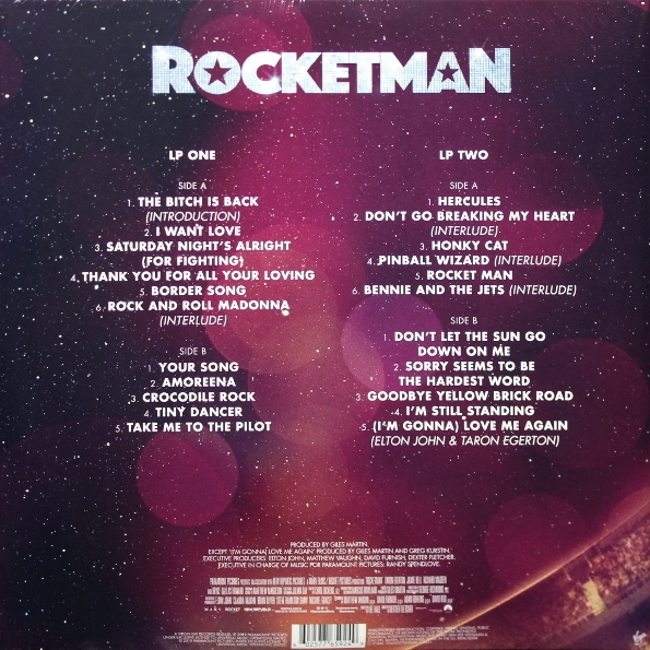 OST - Rocketman (Elton John) 0602577659249