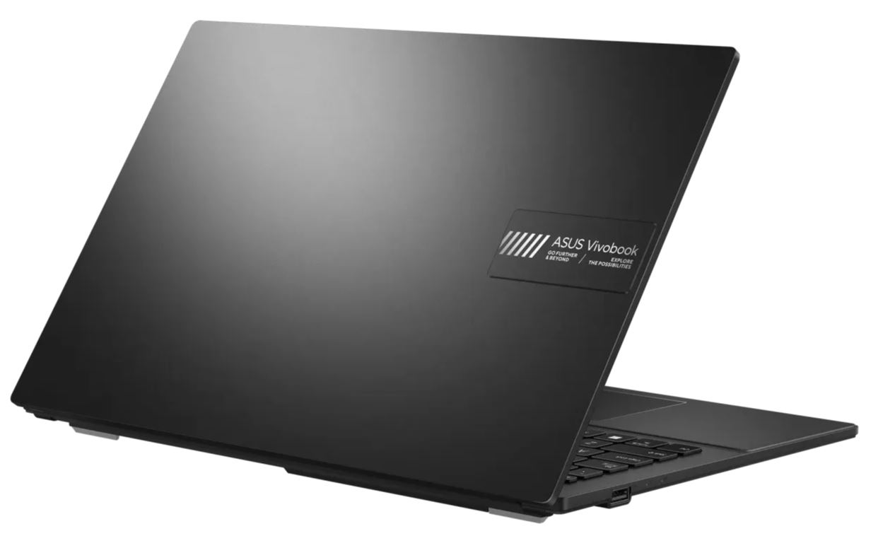 Asus VivoBook Go 15 E1504TA-BQ249 (Intel N-Series N150, Intel UHD Graphics) 8ГБ, 256ГБ SSD, noOS, черный (90NB1542-M00СС0)