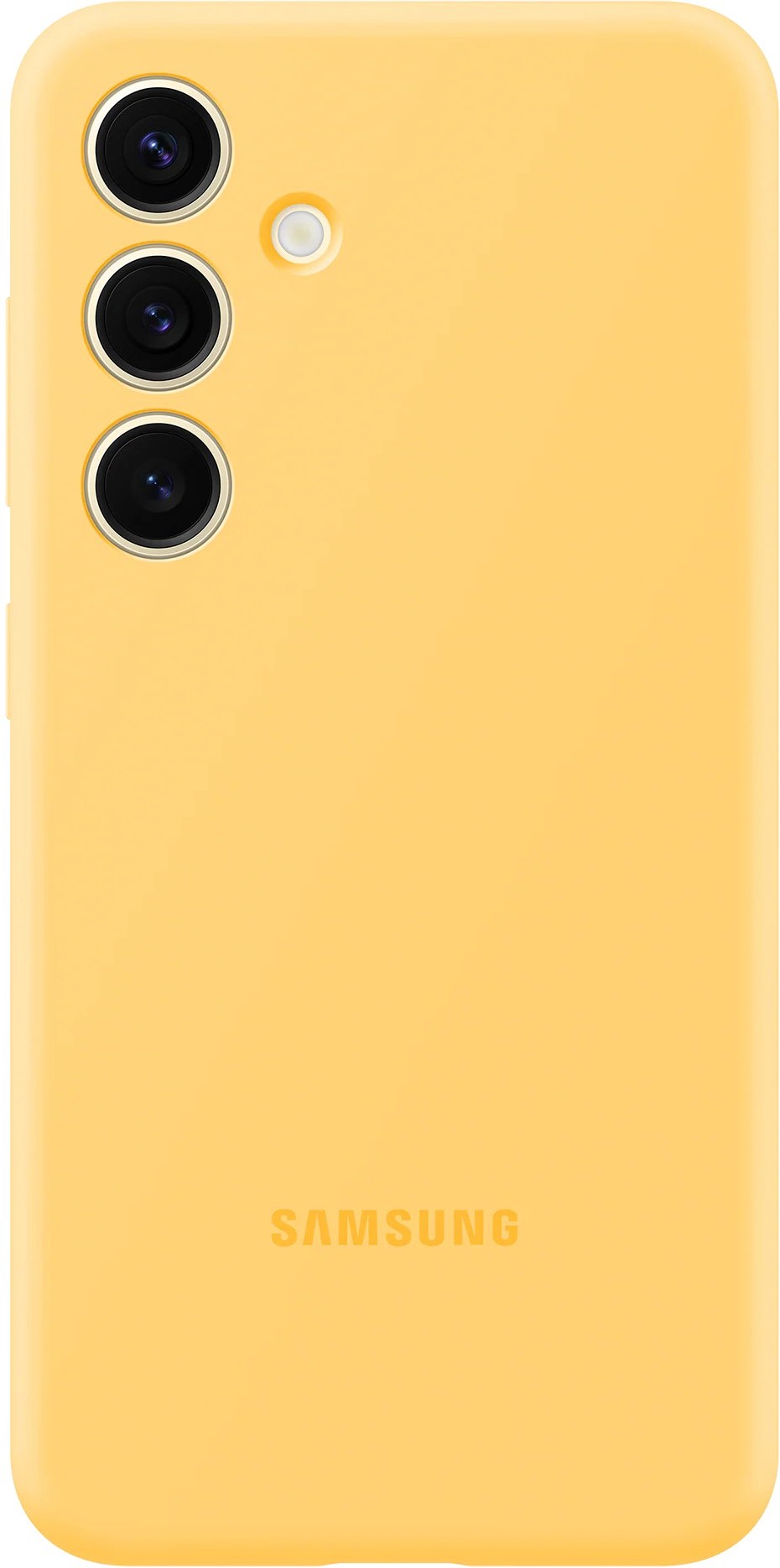Чехол Samsung Silicone Case для Samsung Galaxy S24, желтый (EF-PS921TYEGRU)