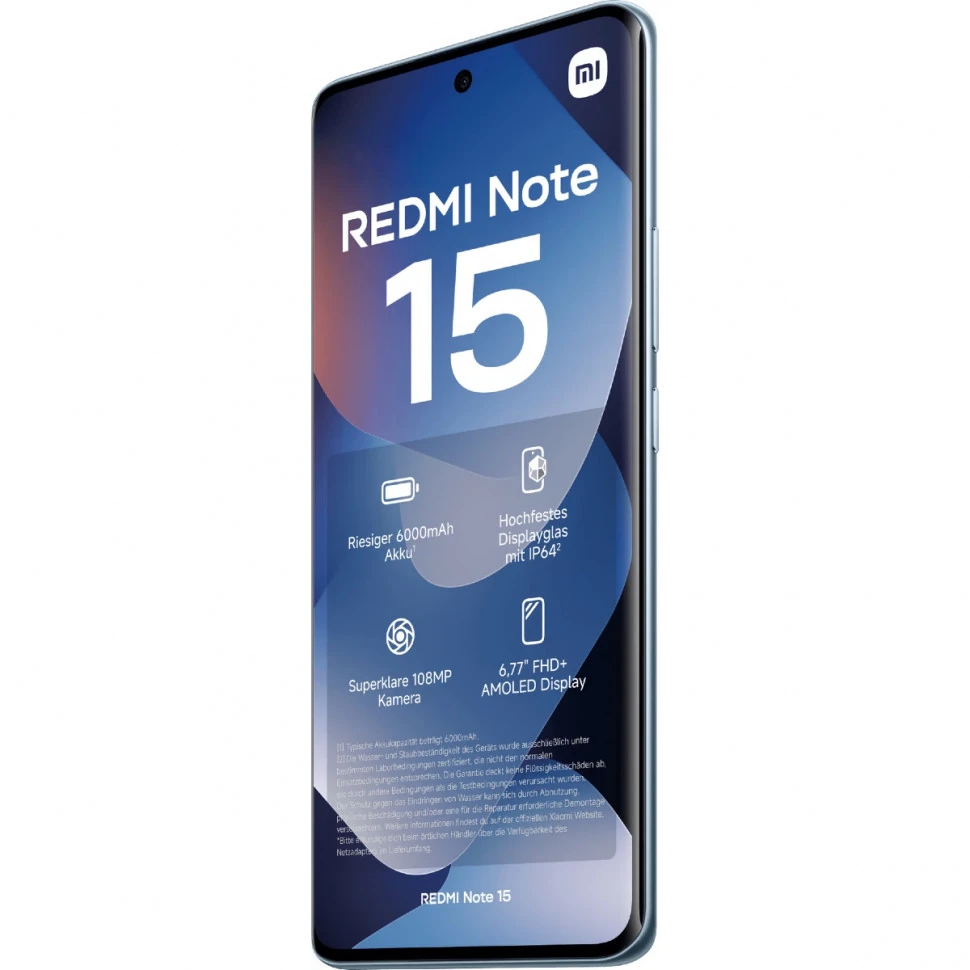 Redmi Note 15 4G 6/128Гб, синий