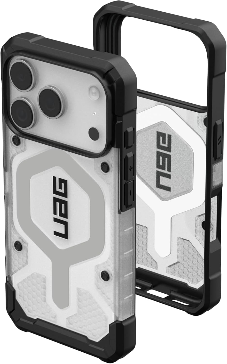 UAG Pathfinder Clear с MagSafe для iPhone 17 Pro, прозрачный (iCe) 114551114333