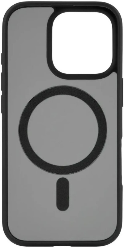 Чехол uBear Cloud Mag Case силк-тач с MagSafe для Apple iPhone 16 Pro, черный (CS430BL63PMT-I24M)