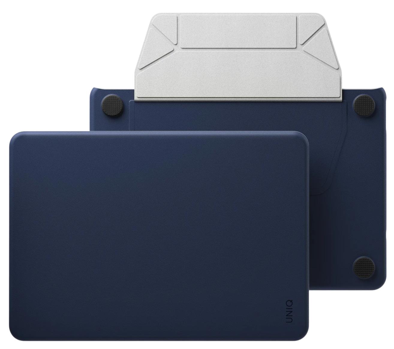Чехол Uniq VERO Lyden Versa Laptop для MacBook Neo 13", синий (MBNEO-LYDVERSTLNVY)
