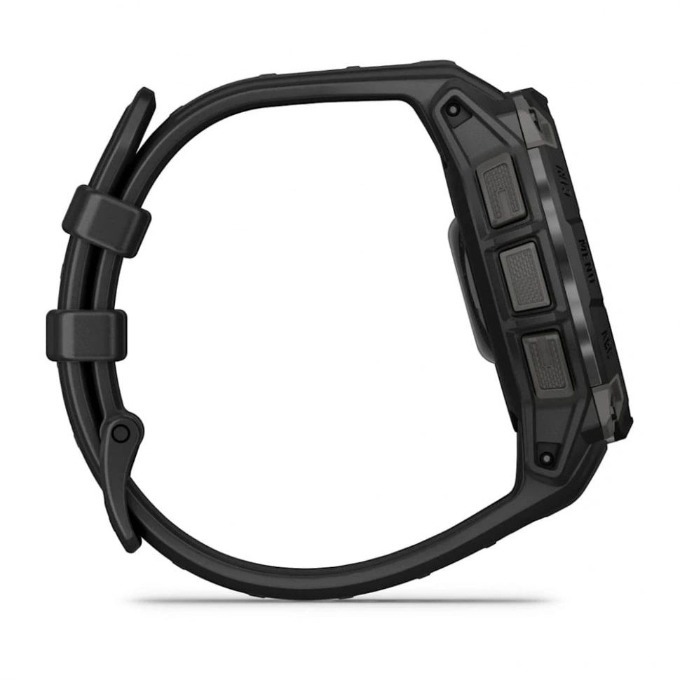 Умные часы Garmin Instinct 3 45mm Amoled Black with Black Band (010-02936-00), черный