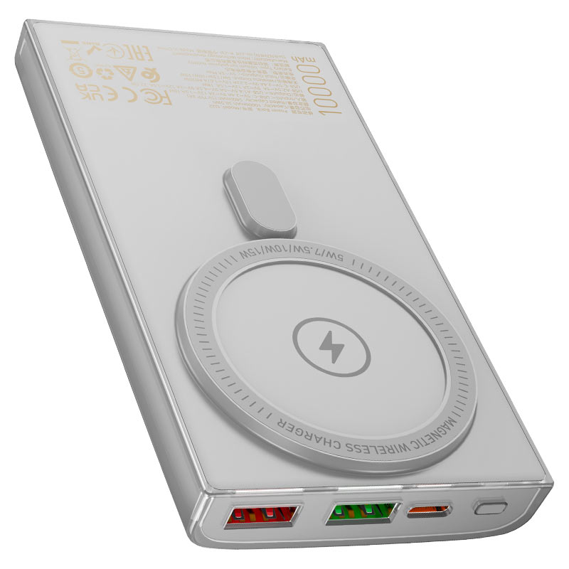 Внешний аккумулятор Hoco Q22 Taurus 10000mAh, 22.5W, PD/QC, серый