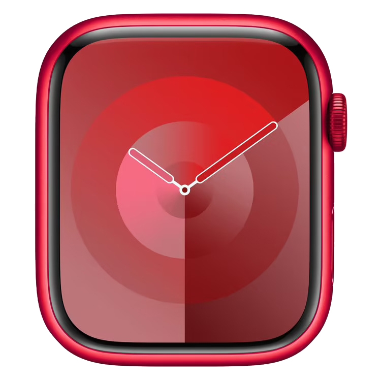 Apple Watch Series 9 41mm Red Aluminum Case with Sport Band, Red
