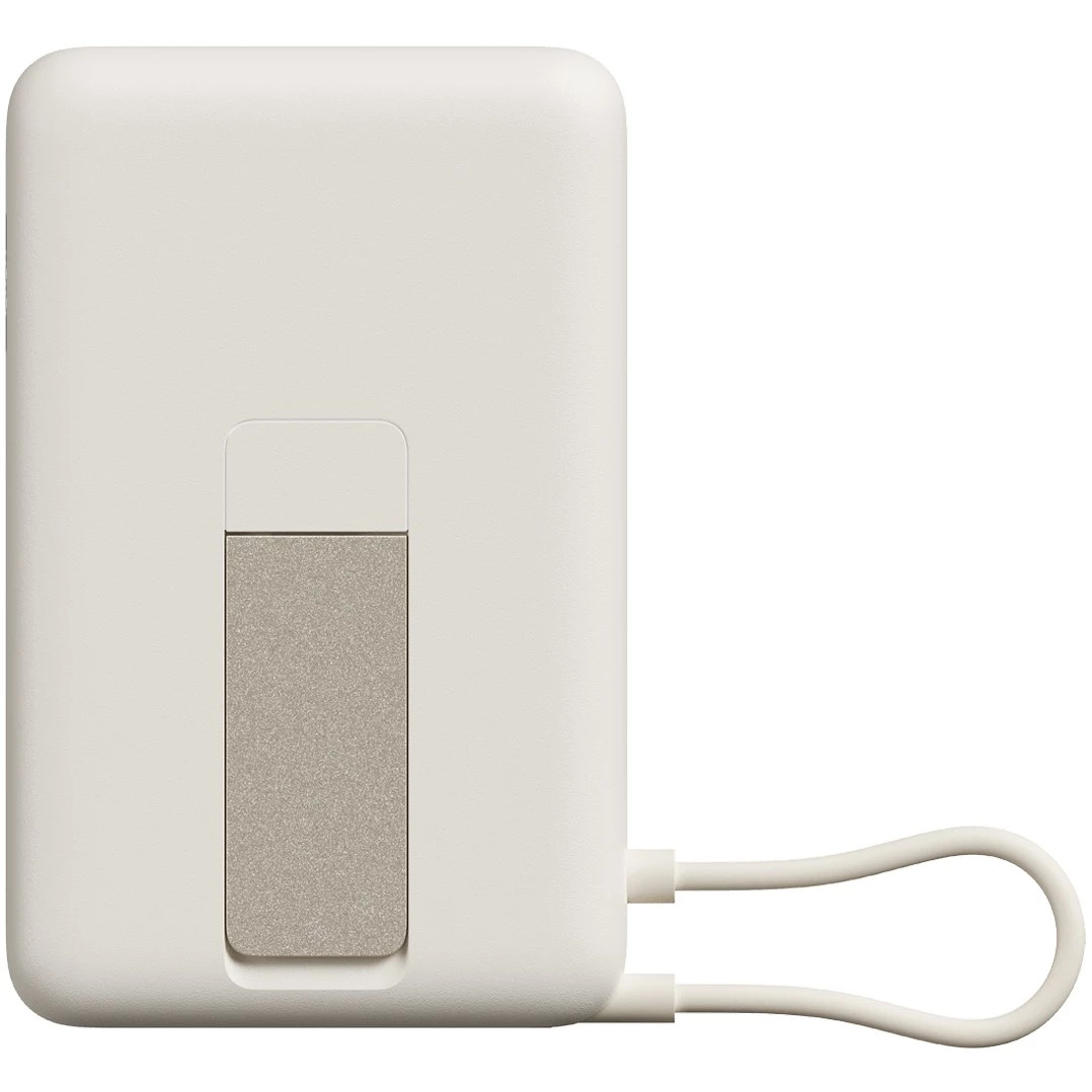 Внешний аккумулятор с беспроводной зарядкой Xiaomi Magnetic Power Bank 10000mAh 7.5W, светло-кофейный (WPB1007Z)