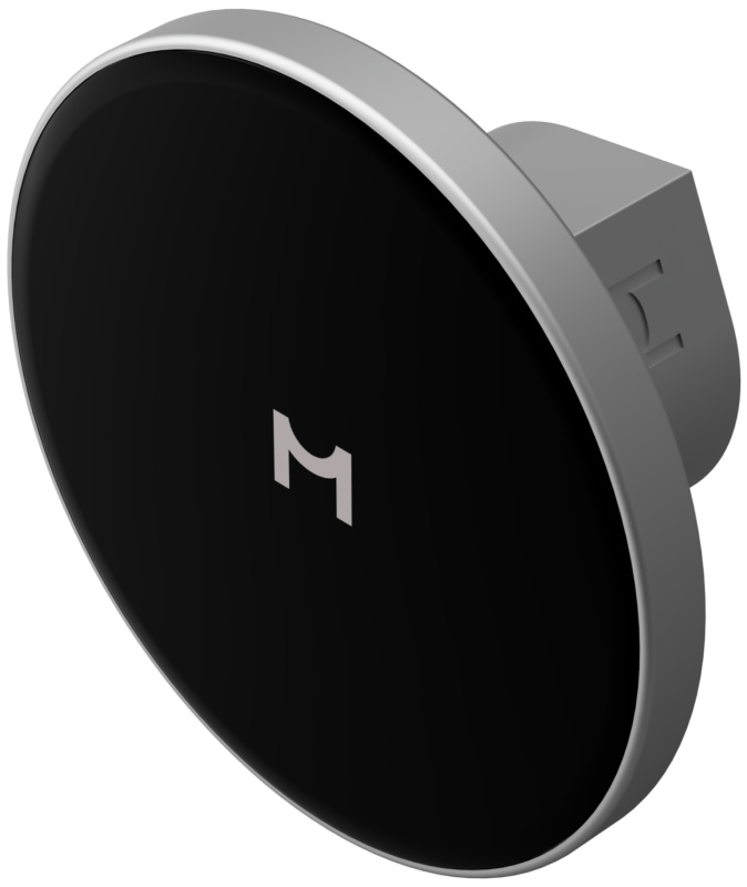 Автомобильное зарядное устройство Magssory Disc для Samsung и Apple, с магнитами, черный (Midnight)
