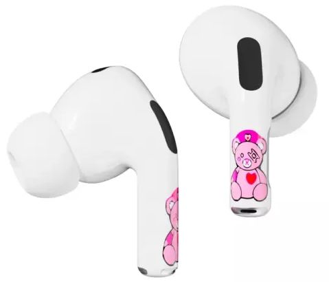 Наклейки VLP Easy Art для AirPods Pro/Pro2, pink teddy (1141028)