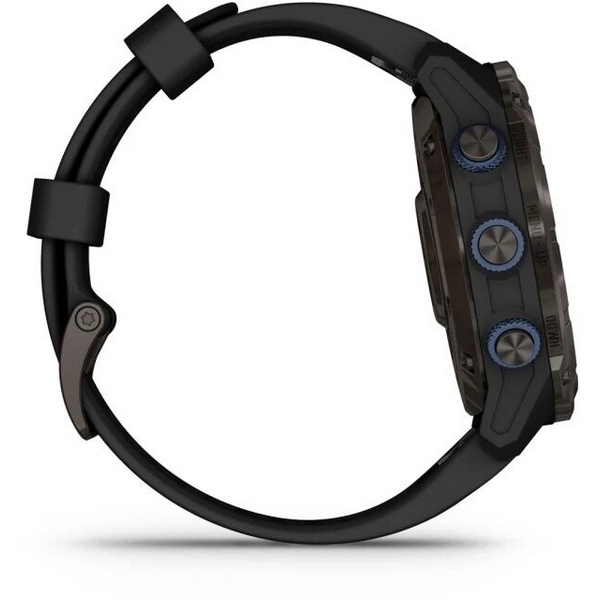 Garmin Descent Mk3i 51mm, Silver and Black Ti.with Black Silicone (010-02752-44)