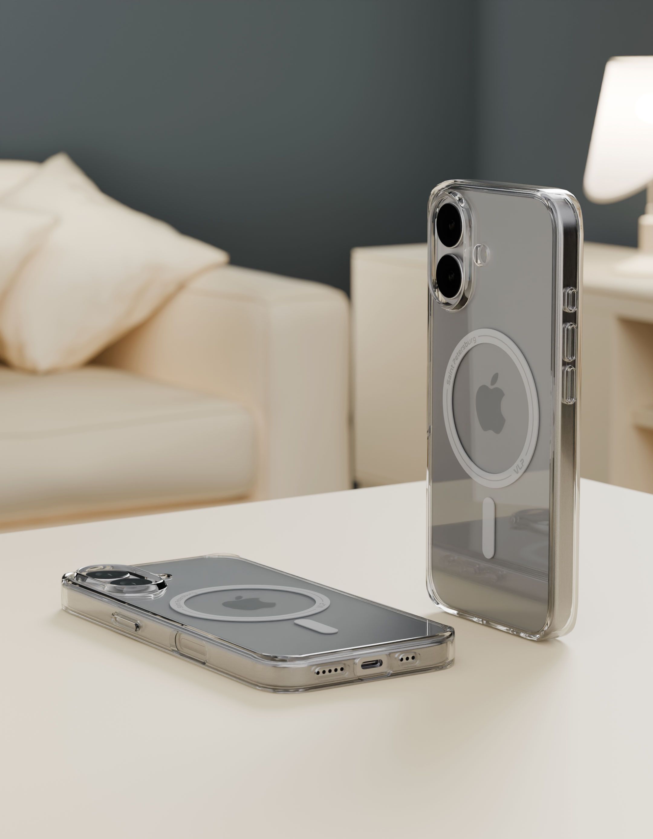 VLP Diamond Case с MagSafe для iPhone 17, прозрачный (10510028)