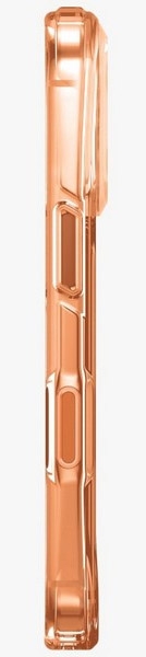 Uniq LifePro Xtreme (AF) с MagSafe для iPhone 17 Pro, Frost Clear/Volt Orange (IP6.3P(2025)-LXAFMFCLRVO)