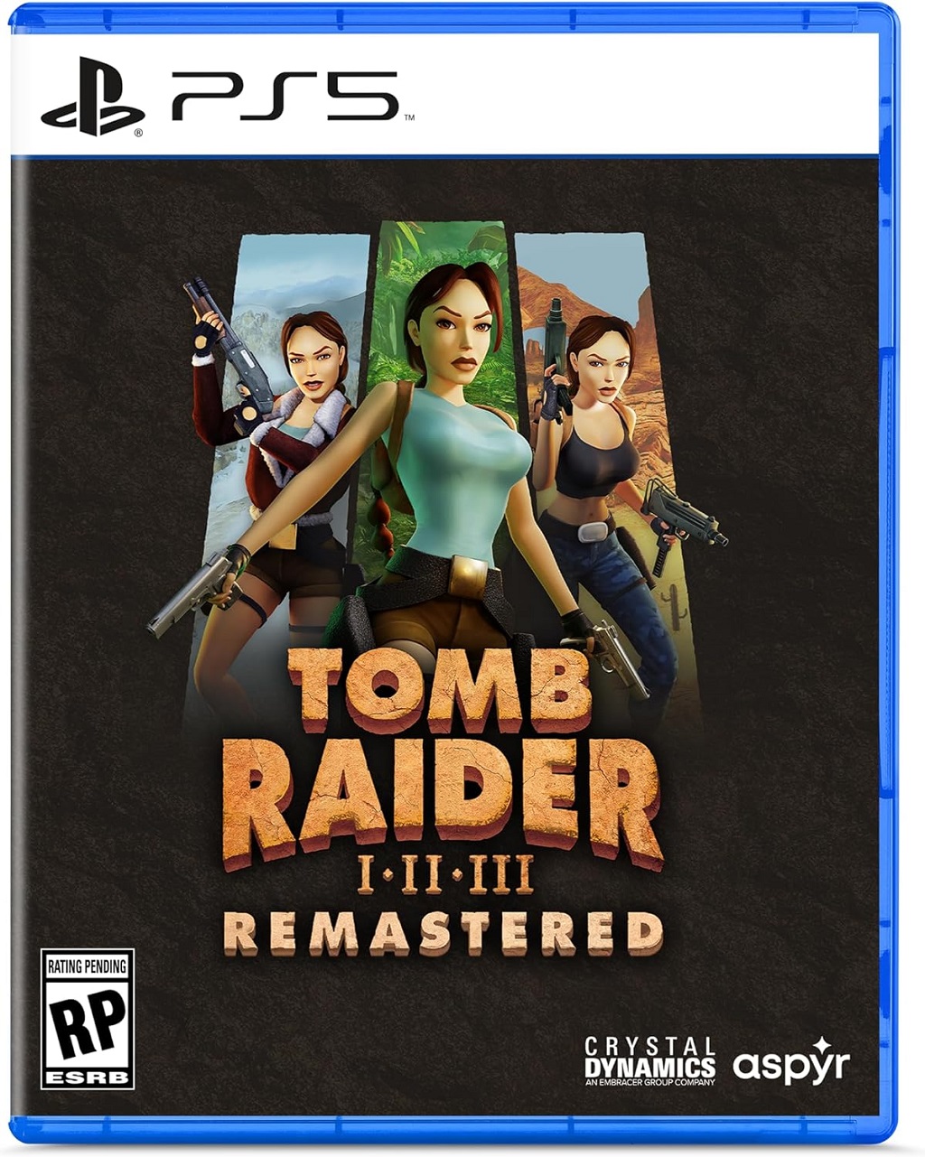 Игра Tomb Raider I-III Remastered Starring Lara Croft для PS5