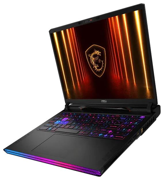 MSI Raider 16 HX AI A2XWHG-814XRU 16" (Intel Core Ultra 7 255HX, NVIDIA GeForce RTX 5070 Ti) 32ГБ, 1ТБ SSD, DOS, черный (9S7-15M361-814)