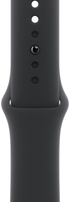 Apple Watch Series 11 46mm Space Gray Aluminum Case with Sport Band Black (MEV44/MEV04)