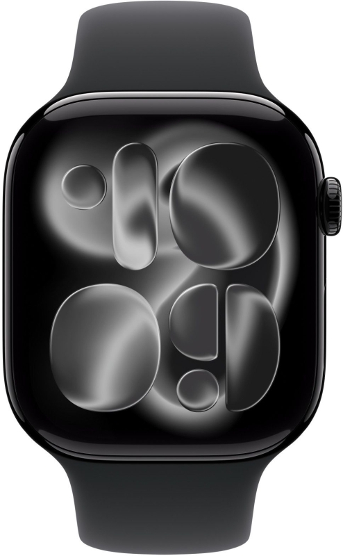 Apple Watch 46мм Sport Band, Black S/M (MXM23)