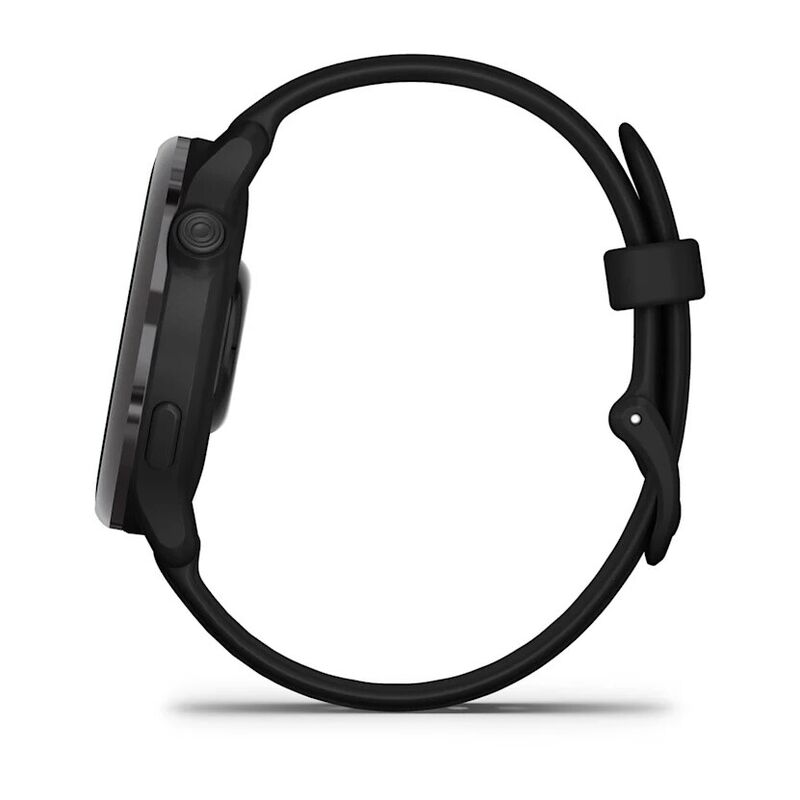 Garmin Vivoactive 6, темно-серый с черным ремешком (010-02985-00)