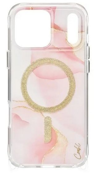 Uniq COEHL IML MagSafe для iPhone 17 Pro Max, Aeris Soft Pink (IP6.9P(2025)-ARMSPNK)