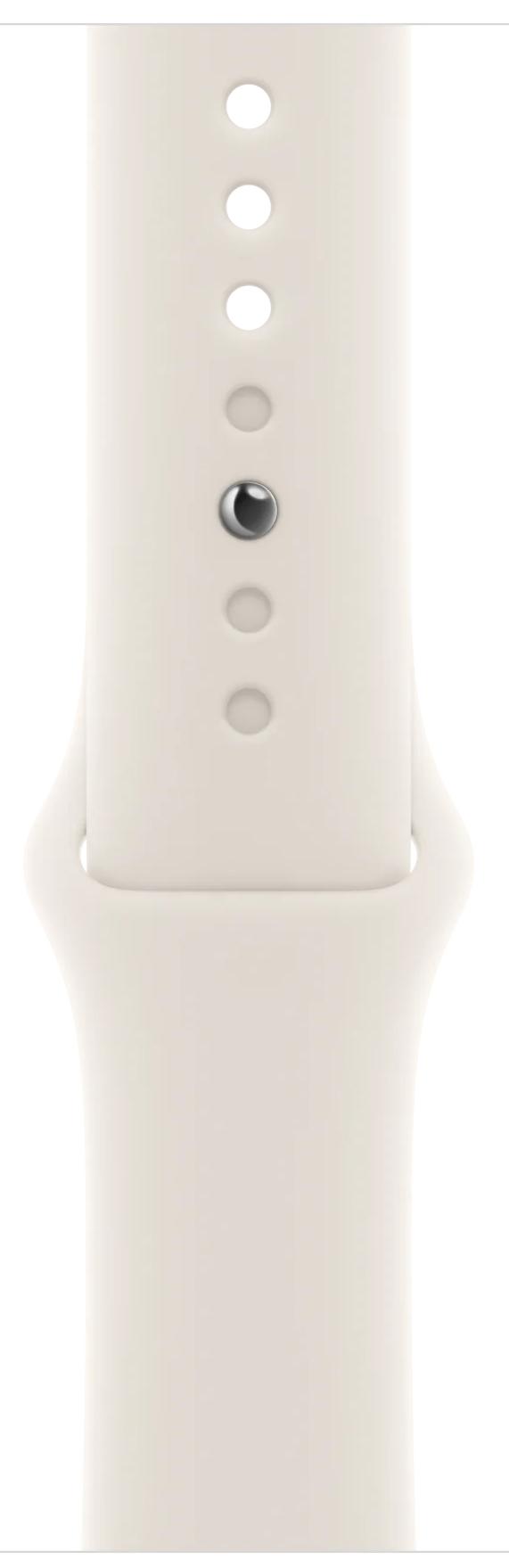 Ремешок Apple Watch 46мм Starlight Sport Band - M/L (MXM73FE/A)