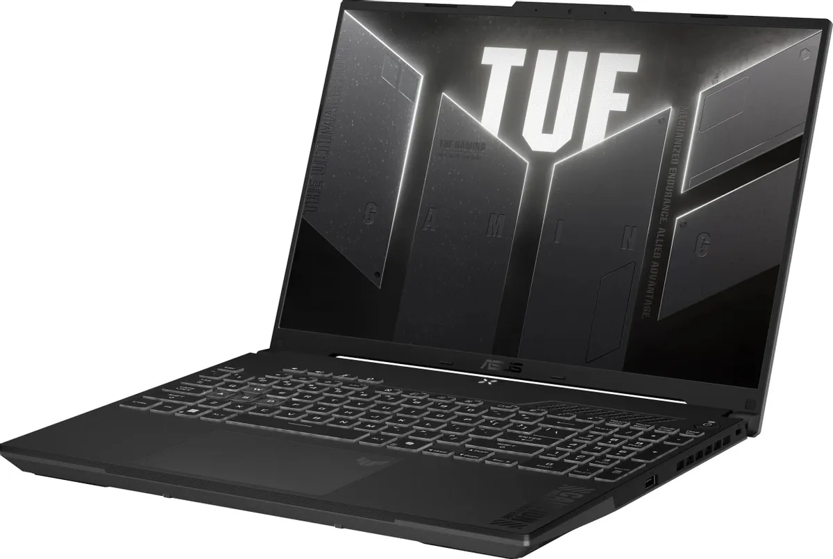 Asus TUF Gaming F16 FX607VJ-RL013 16" (Intel Core 5 210H, NVIDIA GeForce RTX 3050) 16ГБ, 512ГБ SSD, noOS, серый (90NR0MZ6-M000F0)