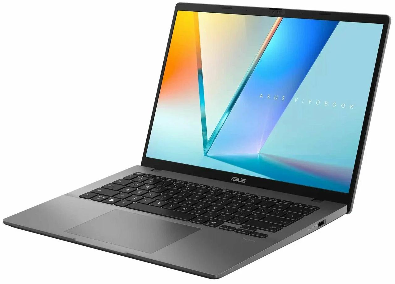 Ноутбук Asus Vivobook S14 S3407-LY084 14" (Intel Core 210H, Intel Graphics) 16ГБ, 512ГБ SSD, noOS, серый (90NB1682-M00720)