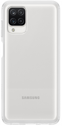 Чехол-накладка Samsung EF-QA125TTEGRU для Galaxy A12, прозрачный