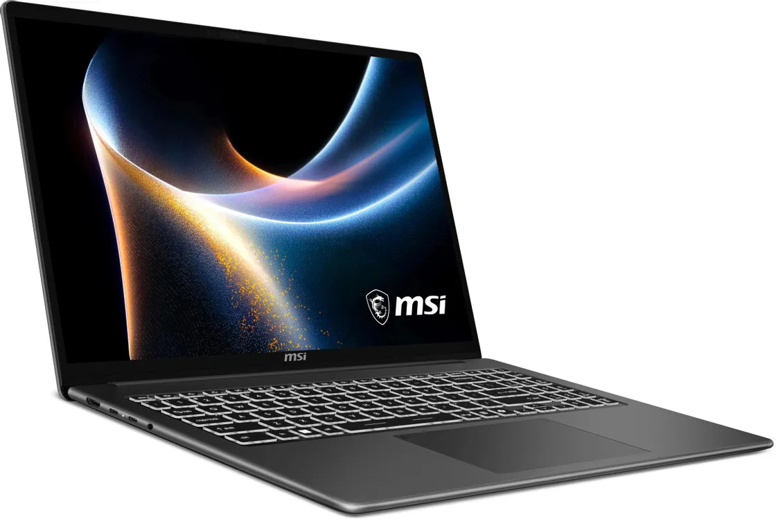 MSI Modern 16S AI+ G3MG-012XRU 16" (Intel Core Ultra 7 355, Intel Graphics) 16ГБ, 512ГБ SSD, noOS, серый (9S7-26U211-012)