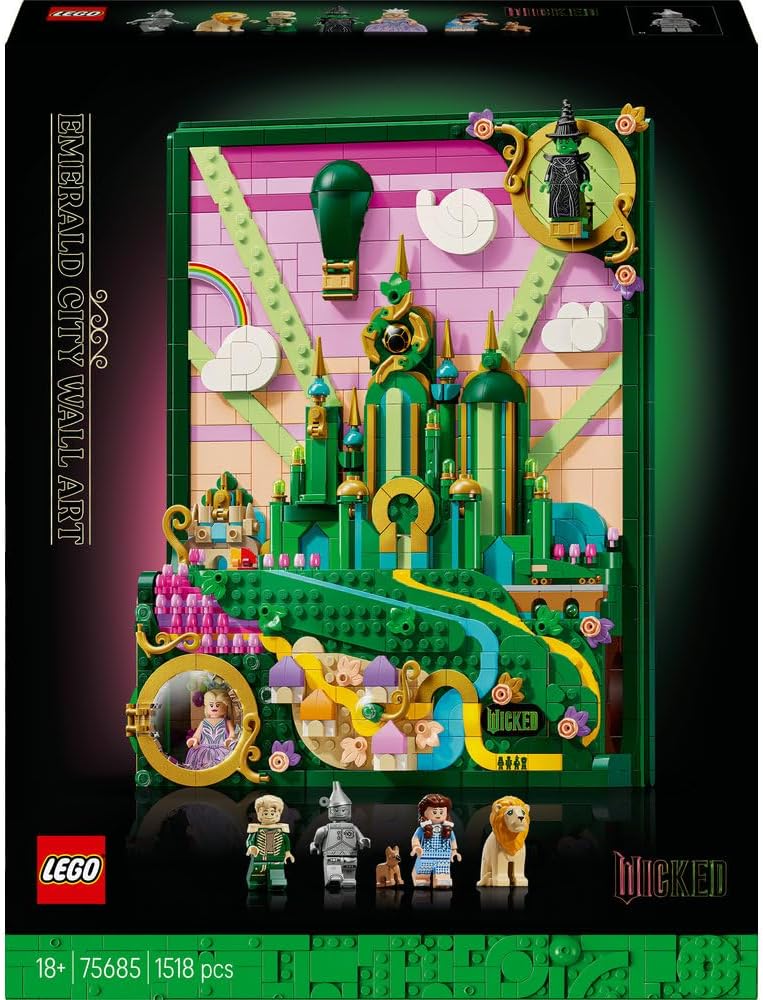Конструктор LEGO Wicked 75685 Настенный арт Изумрудного города