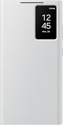 Чехол-книжка Samsung Smart View Wallet Case Samsung Galaxy S24 Ultra, белый (EF-ZS928CWEGRU)