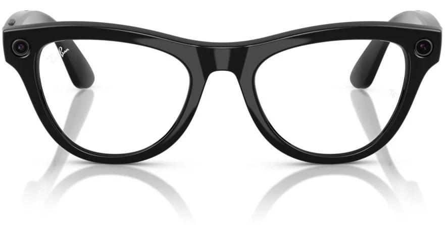 Умные очки Ray-Ban Meta Skyler RW4010 150-52 Size, Shiny Black/Transitions Amethyst (8056262352632)
