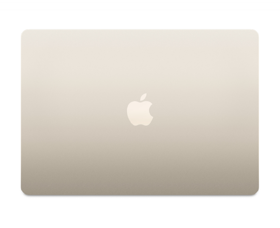 Apple MacBook Air 15" (M3 8C/10C), 16 ГБ, 256 ГБ, золотой