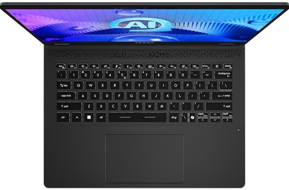 Ноутбук MSI Prestige 14 AI Evo C1M (Intel Core Ultra 5 125H, Intel Arc Graphics) 16ГБ, 512ГБ SSD, Windows 11 Professional, черный (9S7-14N111-070)