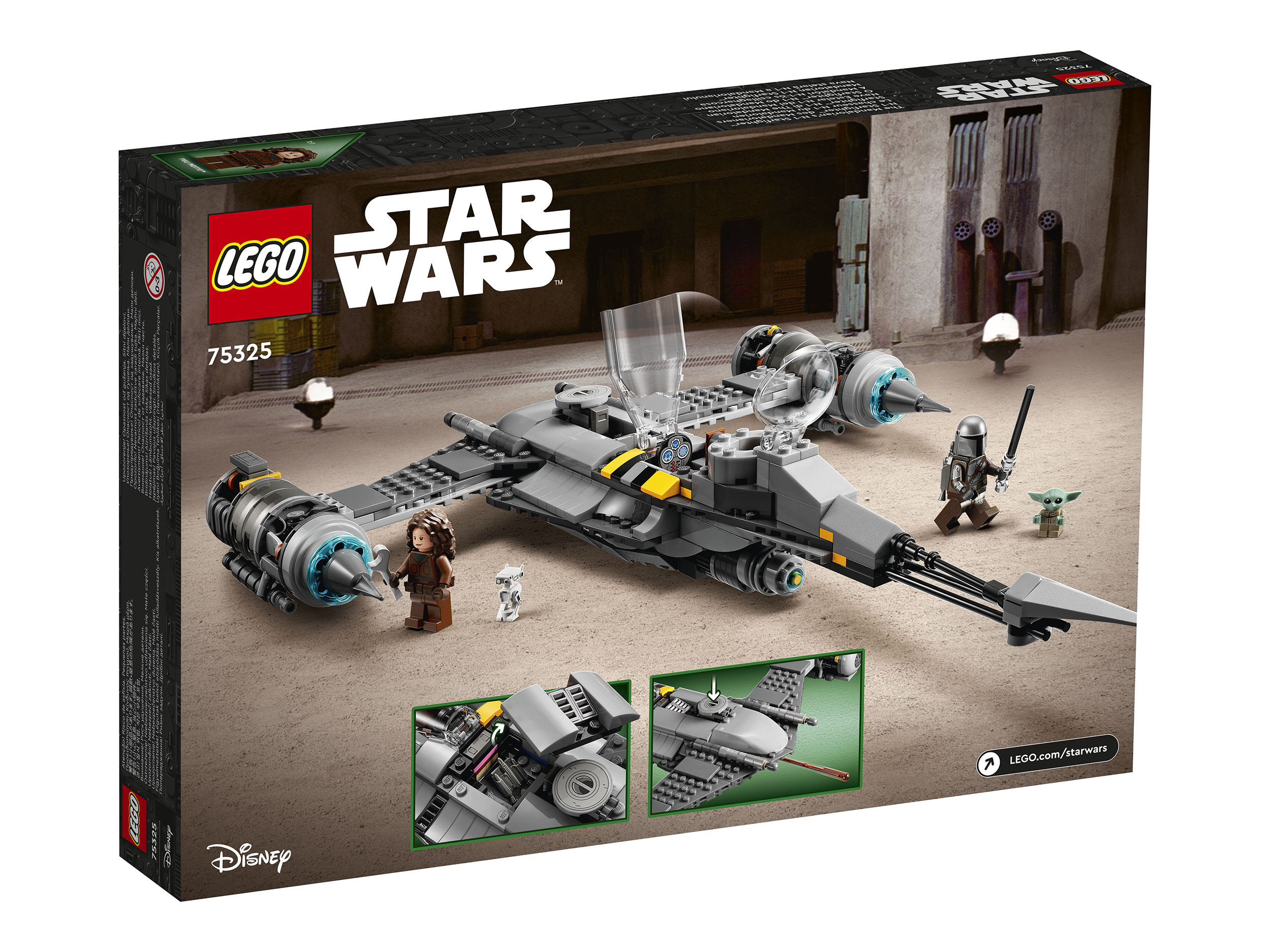 Конструктор LEGO Star Wars 75325 Звёздный истребитель Мандалорца N-1