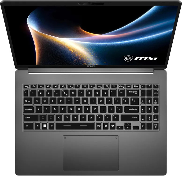 MSI Modern 16S AI+ G3MG-012XRU 16" (Intel Core Ultra 7 355, Intel Graphics) 16ГБ, 512ГБ SSD, noOS, серый (9S7-26U211-012)