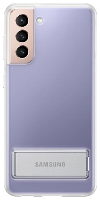 Чехол Samsung Clear Standing Cover S21+ прозрачный (EF-JG996CTEGRU)
