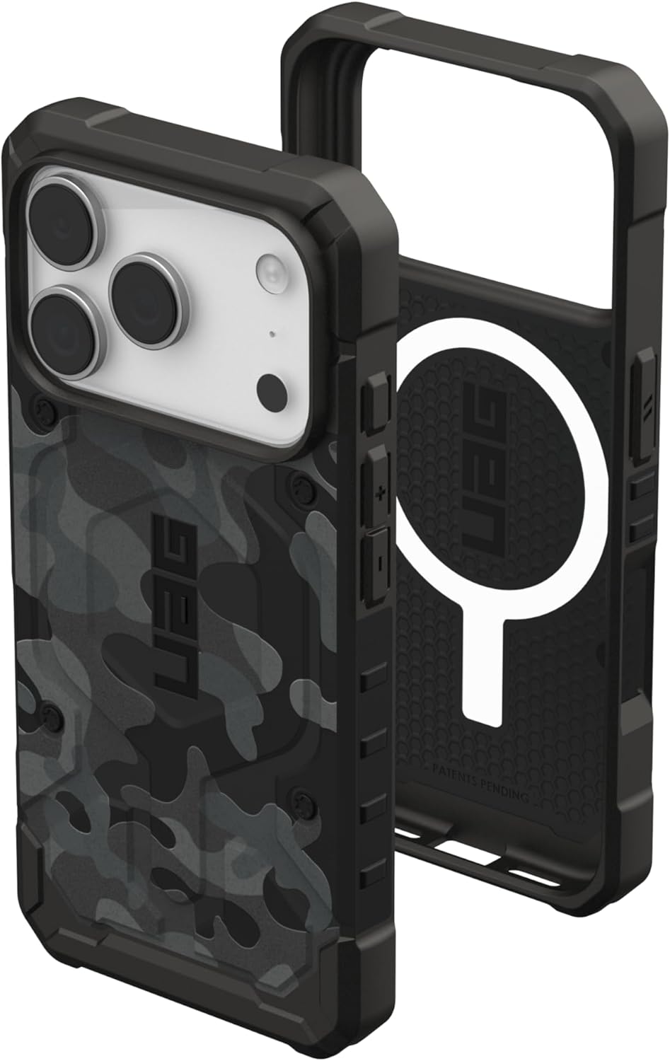 UAG Pathfinder SE с MagSafe для iPhone 17 Pro, темный камуфляж (Midnight Camo) 114548114061