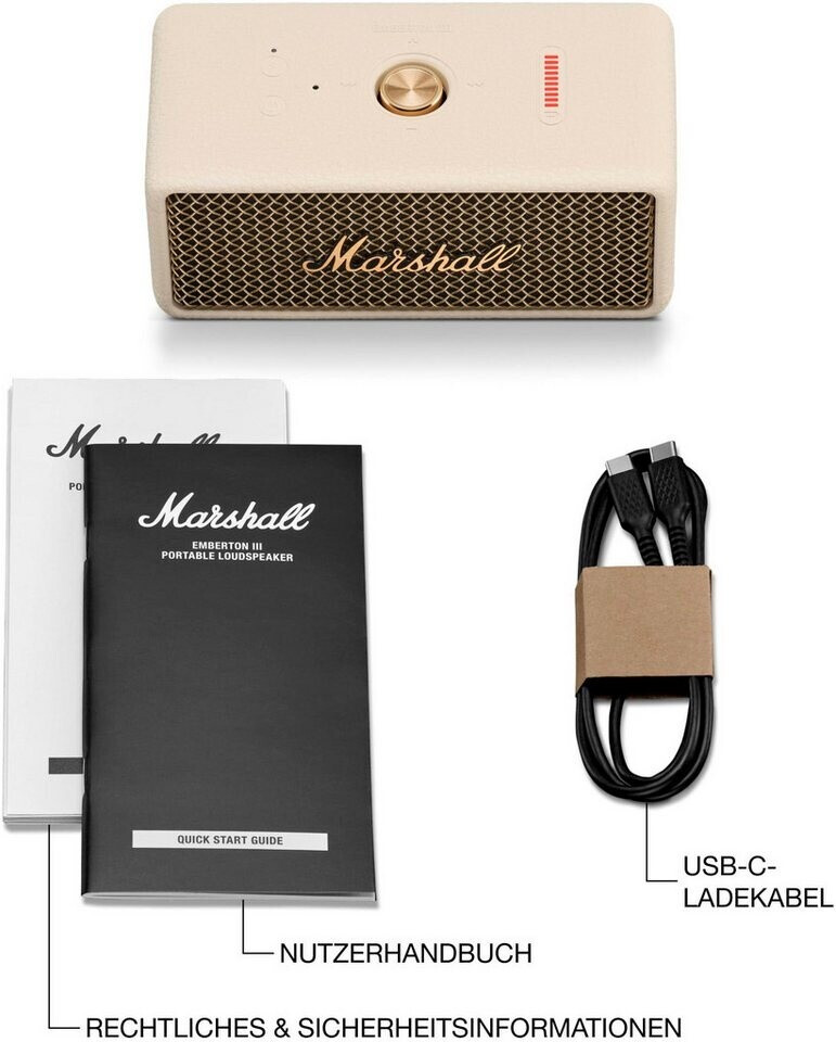 Marshall Emberton III, бежевый