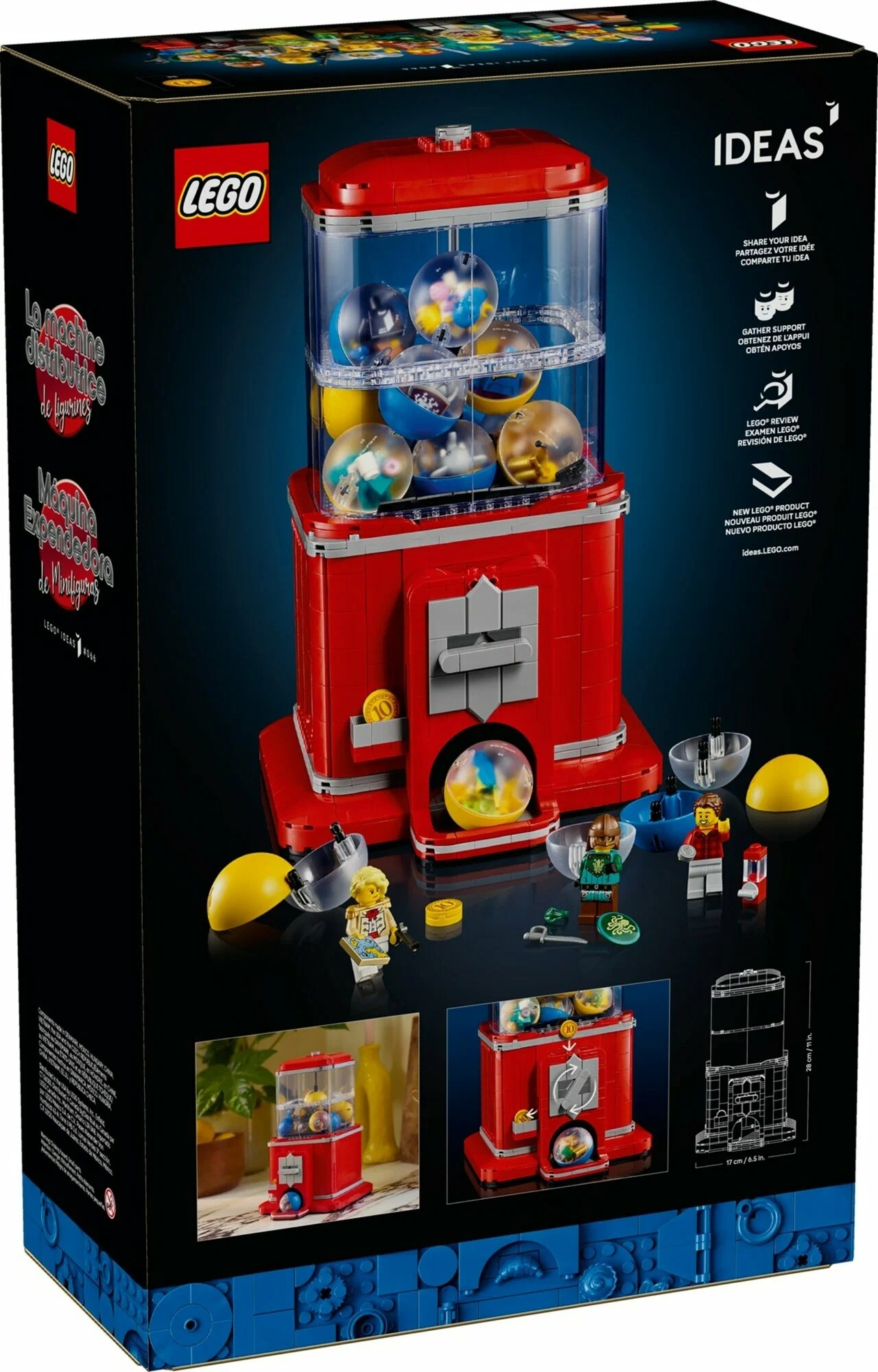 Конструктор LEGO Ideas 21358 Автомат по продаже минифигурок